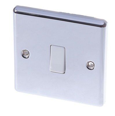 LAP Chrome 10A 2 way Switch
