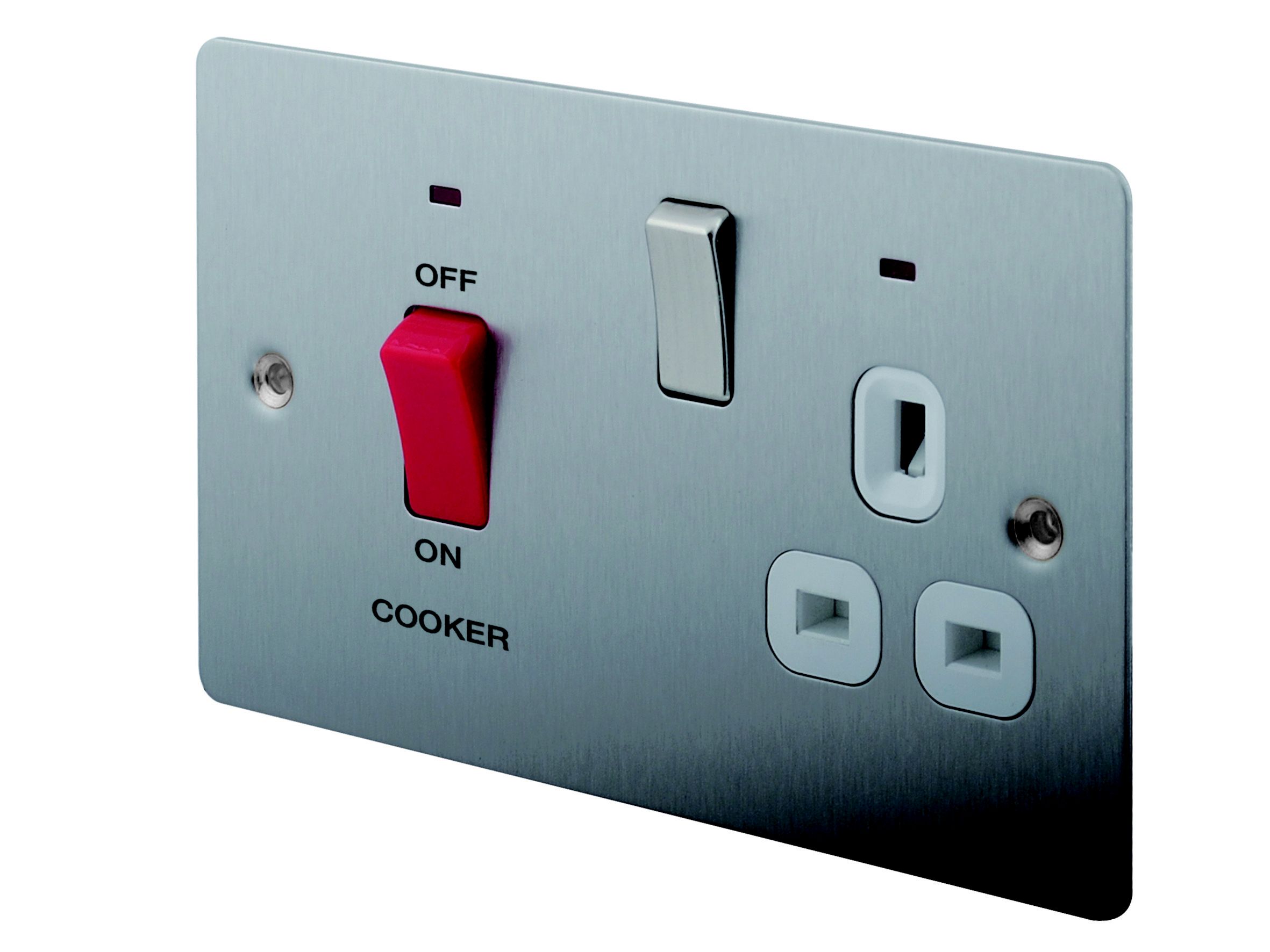 LAP Cooker switch & socket & White inserts