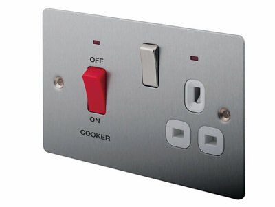 LAP Cooker switch & socket & White inserts