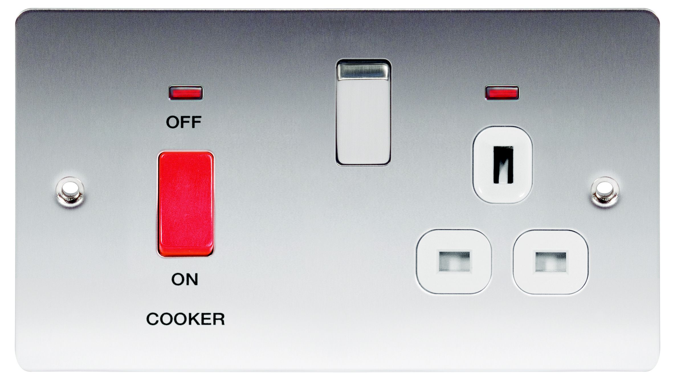 LAP Cooker switch & socket & White inserts