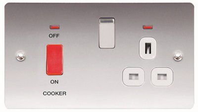 LAP Cooker switch & socket & White inserts