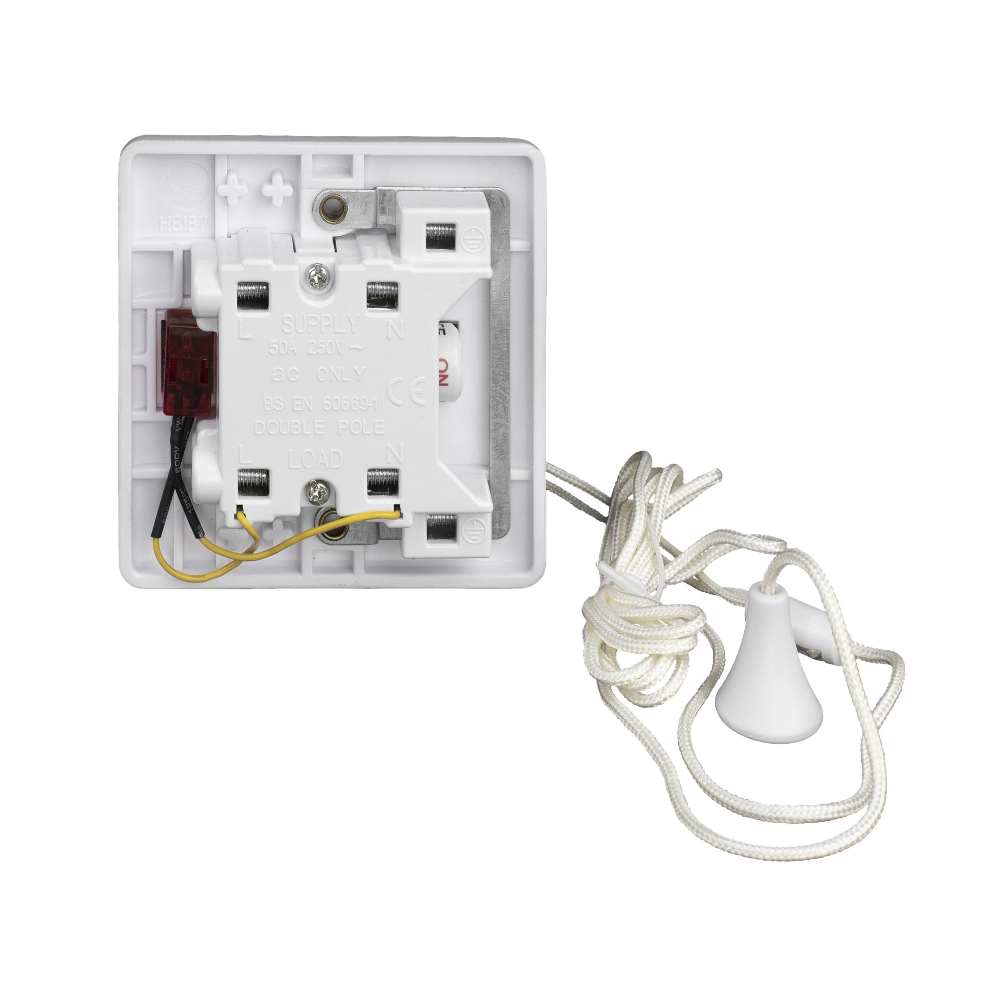 Pull cord deals light switch b&q