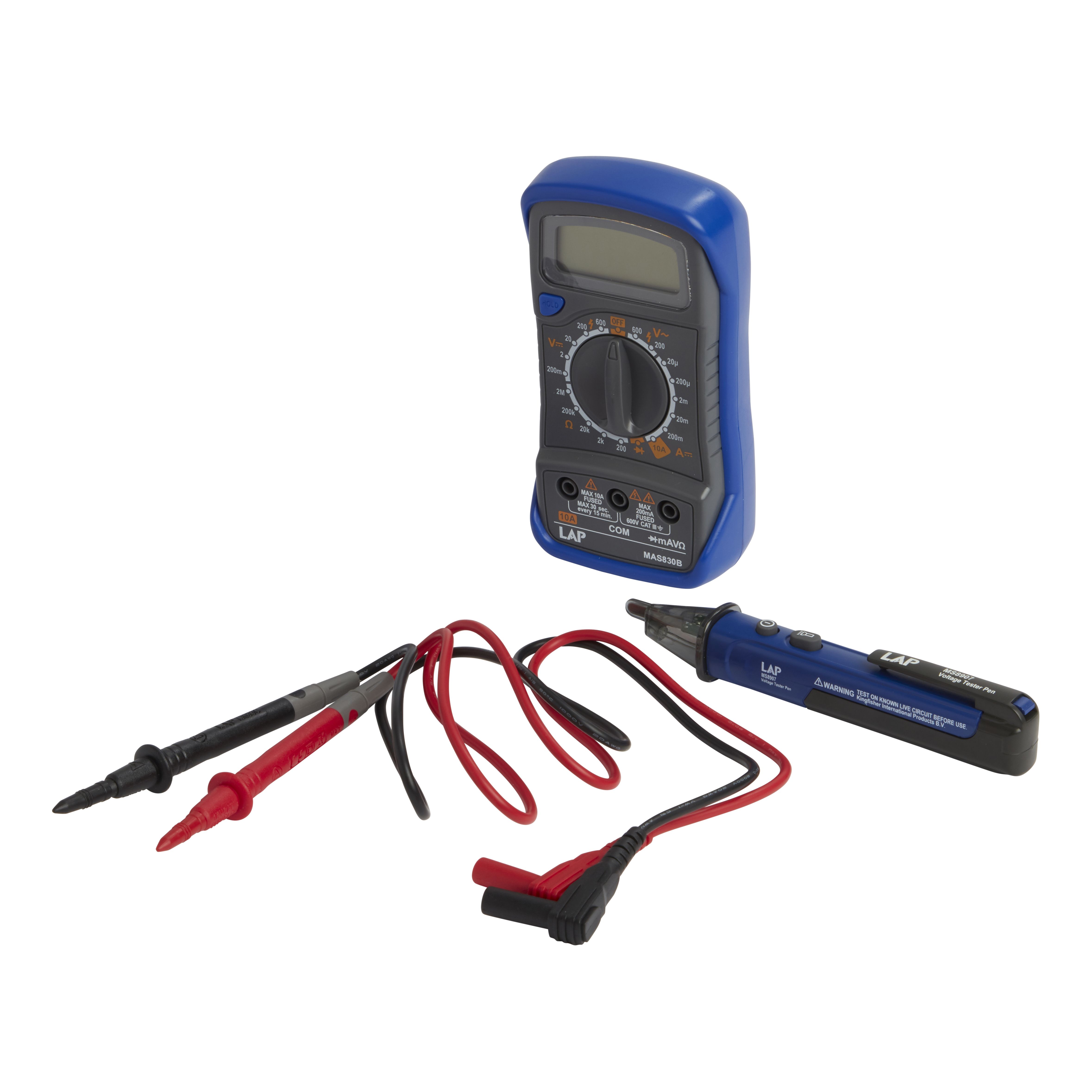LAP Multimeter & voltage detector pen