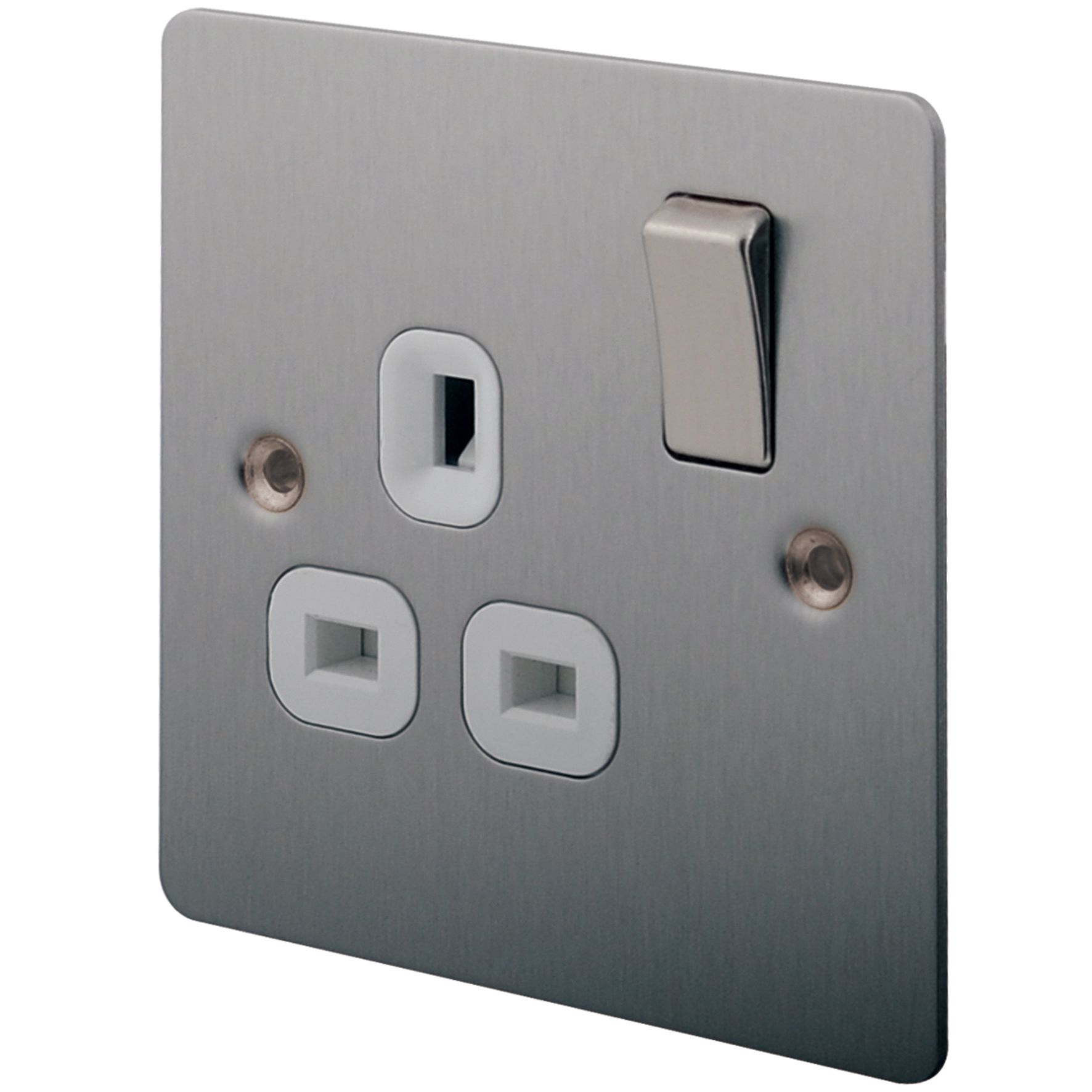 LAP Steel 13A Unswitched socket