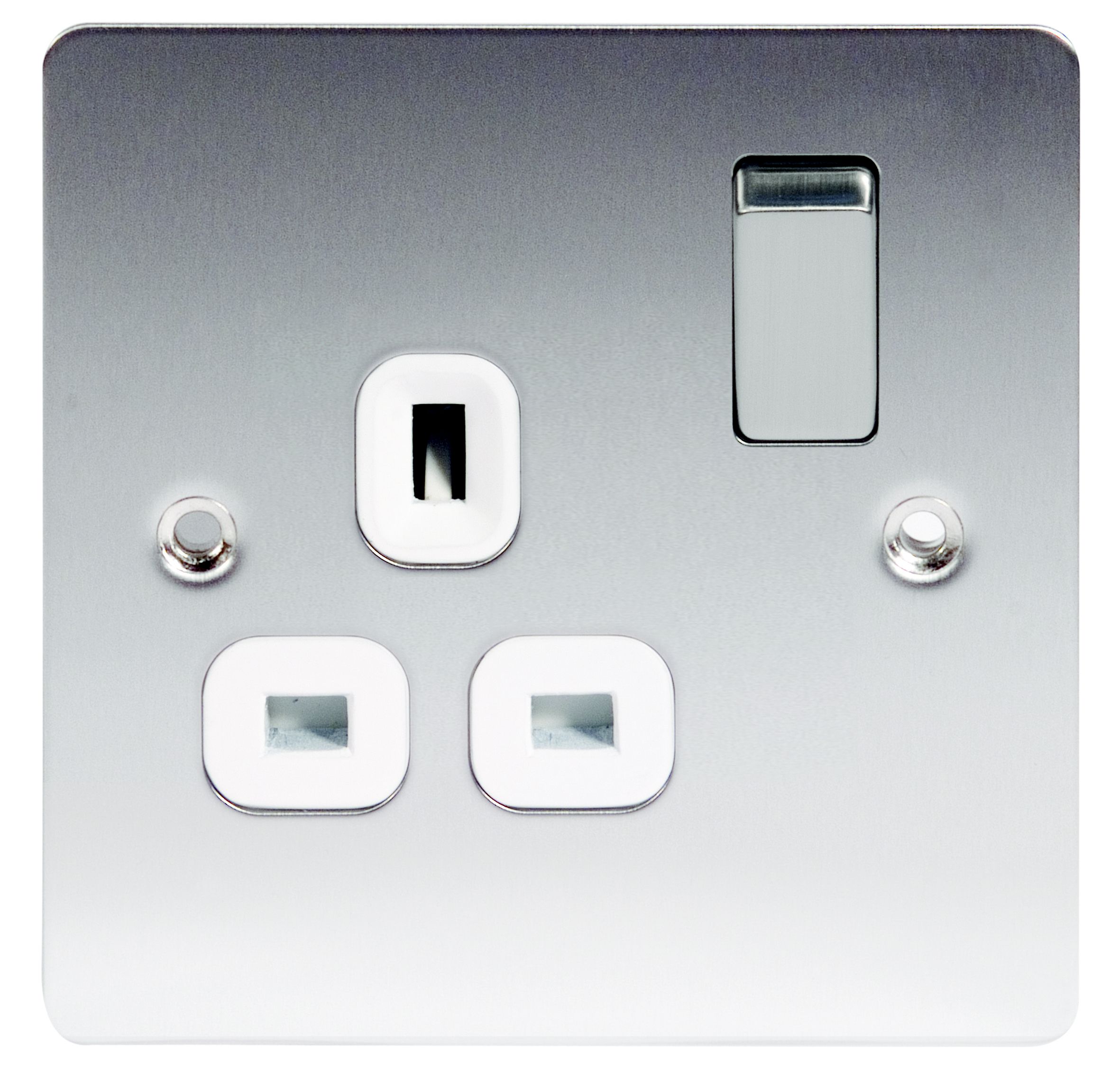 LAP Steel 13A Unswitched socket