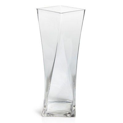 Large Clear Vase, 29.9cm
