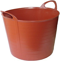 Large Terracotta Flexi tub