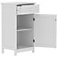 Lassic Hayle Matt White Freestanding Single Bathroom Drawer cabinet (H) 770mm (W) 430mm