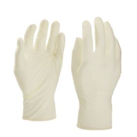 Latex Disposable gloves Large, Pack of 10