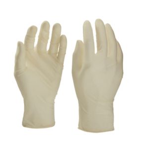 Latex Disposable gloves Medium, Pack of 10