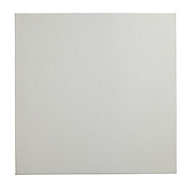 Latinie White Gloss Plain Porcelain Wall & floor Tile Sample