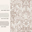 Laura Ashley Apolline Grey Contemporary Smooth Wallpaper