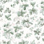 Laura Ashley Autumn Sage Green Leaves Smooth Wallpaper