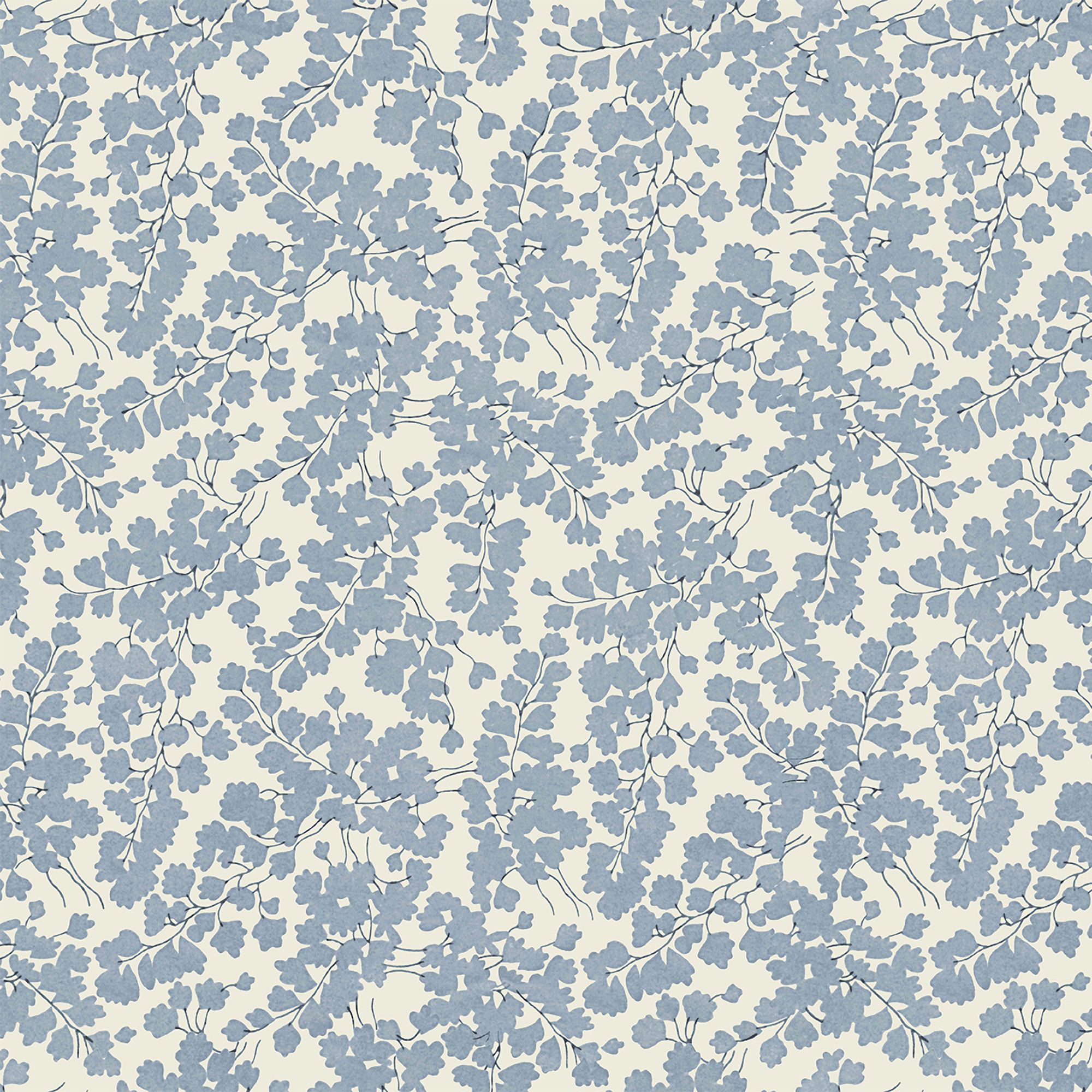 Laura Ashley Blue Cariad Smooth Wallpaper