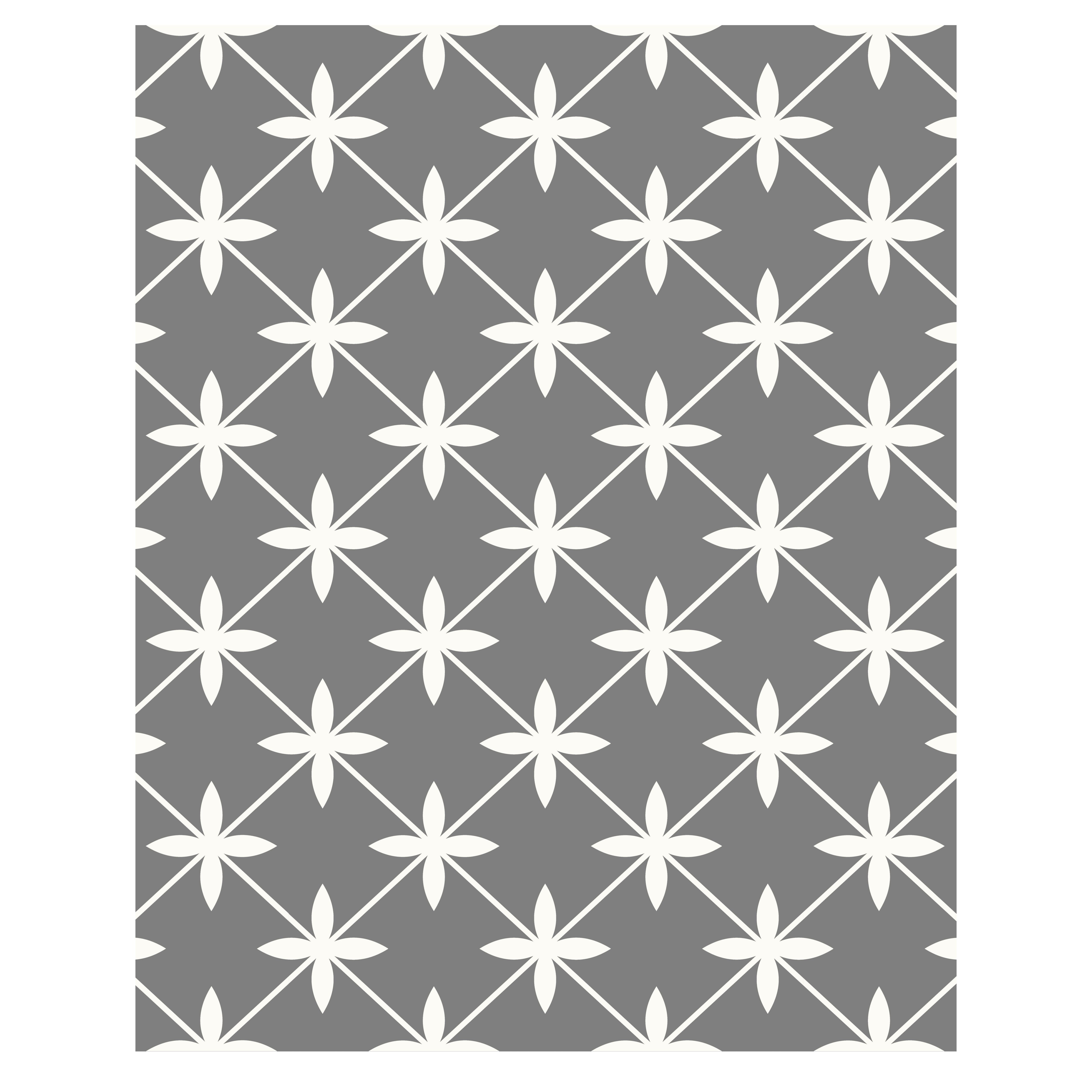 Laura Ashley Charcoal Wicker Geometric Glass Splashback, (H)750mm (W)600mm (T)6mm