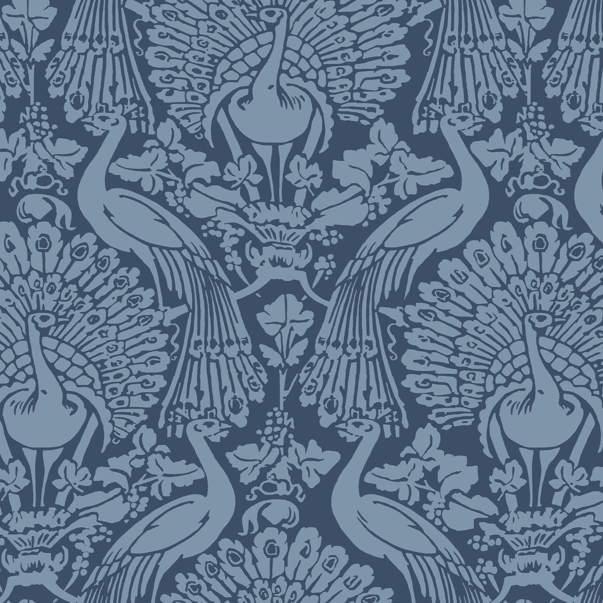 Laura Ashley Contemporary Dusky seaspray Damask Smooth Wallpaper Sample