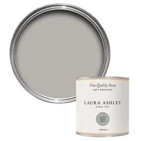 Laura Ashley Dark Dove Grey Matt Emulsion paint, 100ml