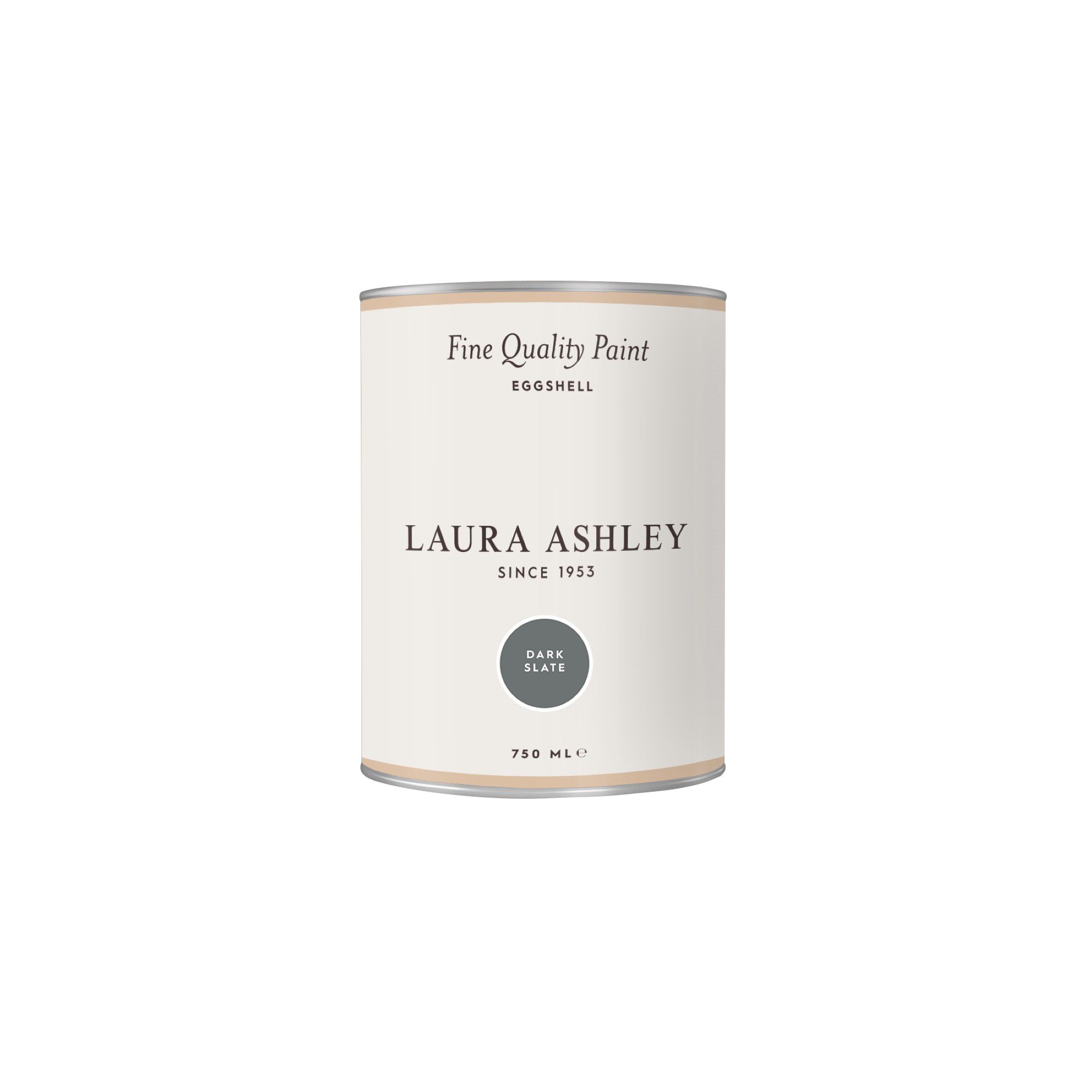 Laura Ashley Dark Slate Eggshell Emulsion paint, 750ml