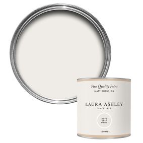 Laura Ashley Dove Grey White Matt Emulsion paint, 100ml Tester pot