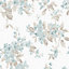 Laura Ashley Duck egg Apple blossom Smooth Wallpaper Sample