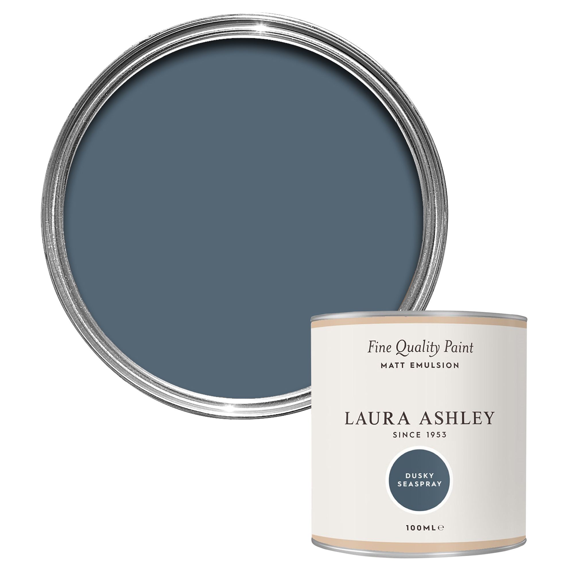 Laura Ashley Dusk Seaspray Matt Emulsion paint, 100ml