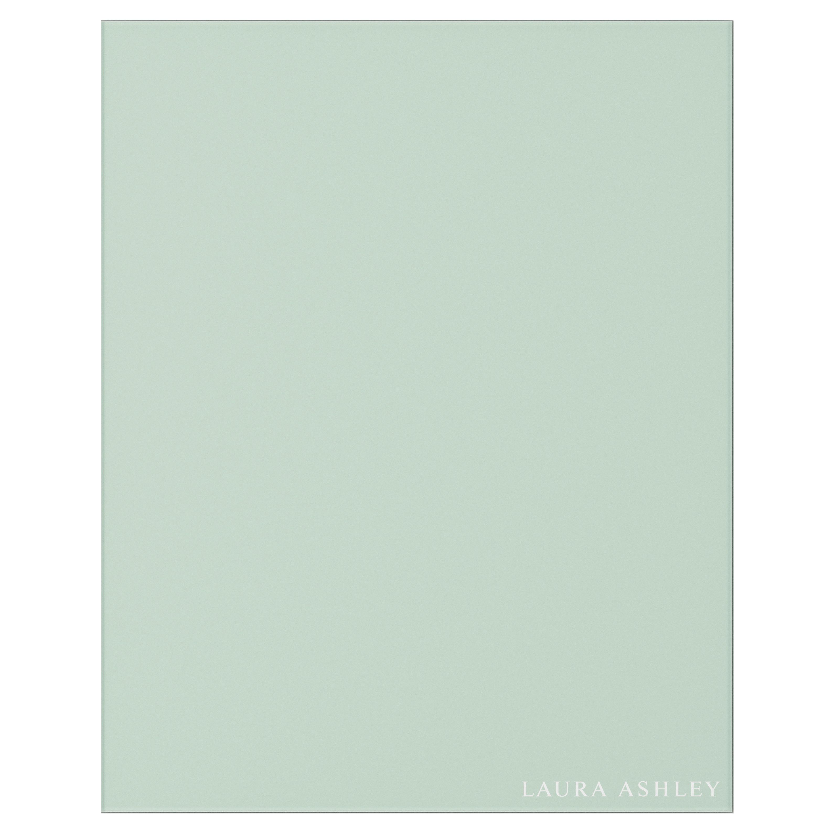 Laura Ashley Eau de Nil Glass Splashback, (H)750mm (W)600mm (T)6mm