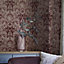 Laura Ashley Faded Glamour Apolline Pale Blackberry Smooth Wallpaper