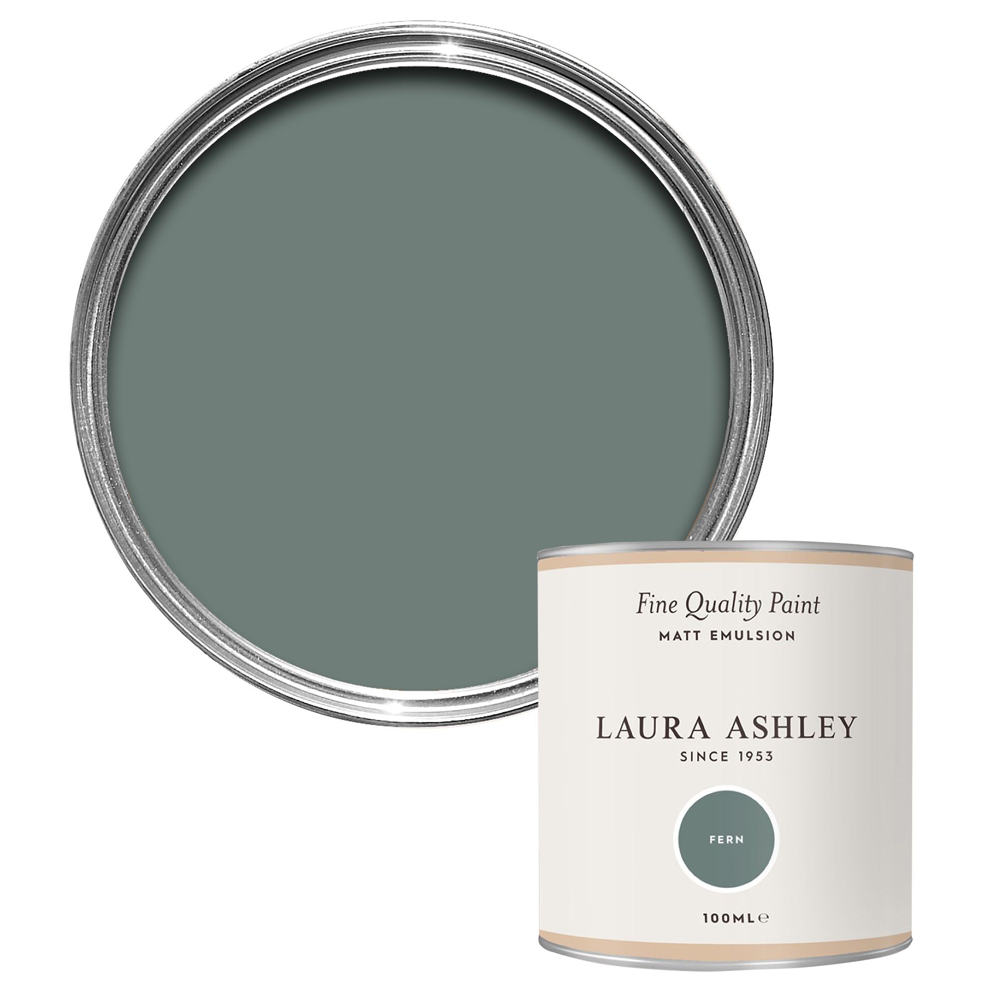 Laura Ashley Fern Matt Emulsion paint, 100ml