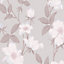 Laura Ashley Fleurir Sugared violet Floral Smooth Wallpaper
