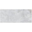 Laura Ashley Gloss Dove grey Onyx Marble effect Glass Self-adhesive Bathroom Splashback (H)25cm (W)60cm