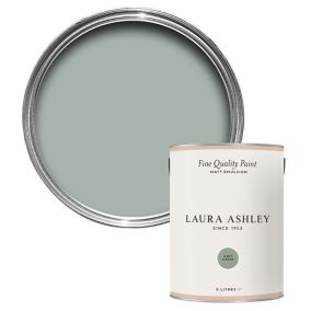 Laura Ashley Grey Green Matt Emulsion paint, 5L