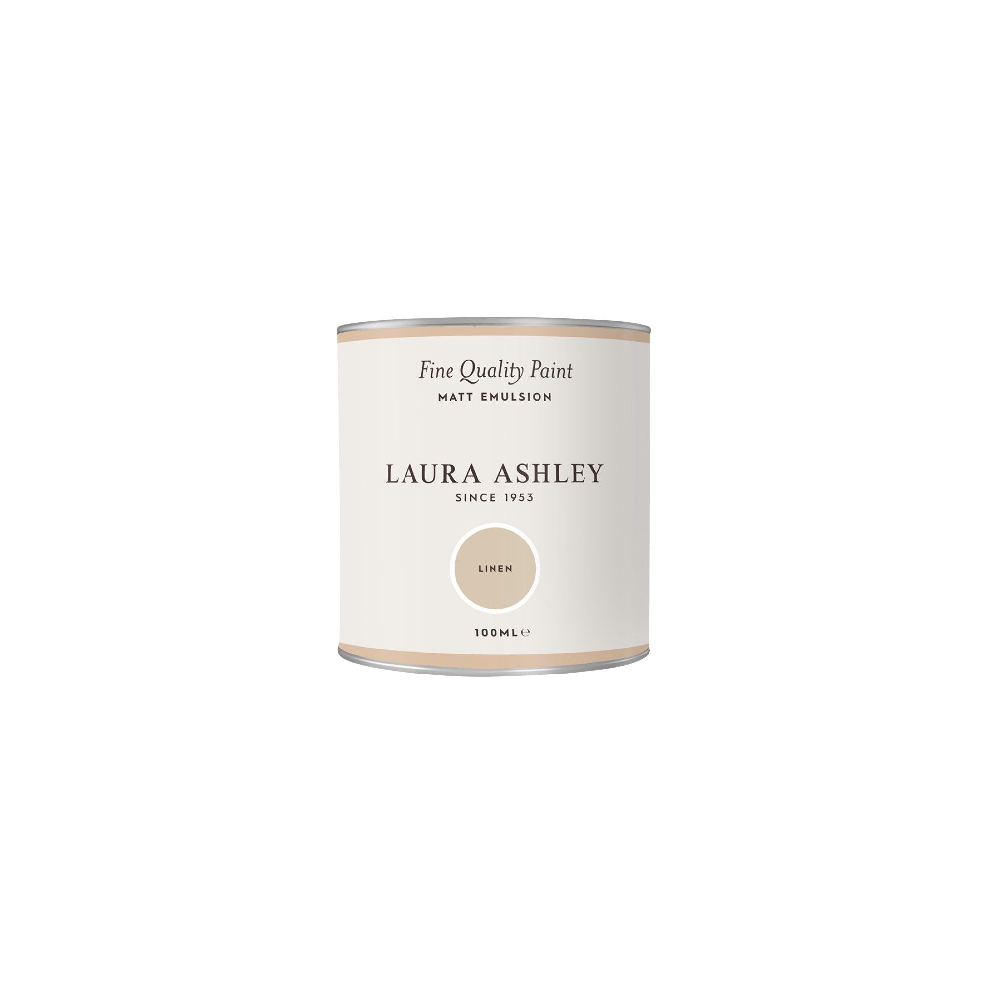 Laura Ashley Linen Matt Emulsion paint, 100ml