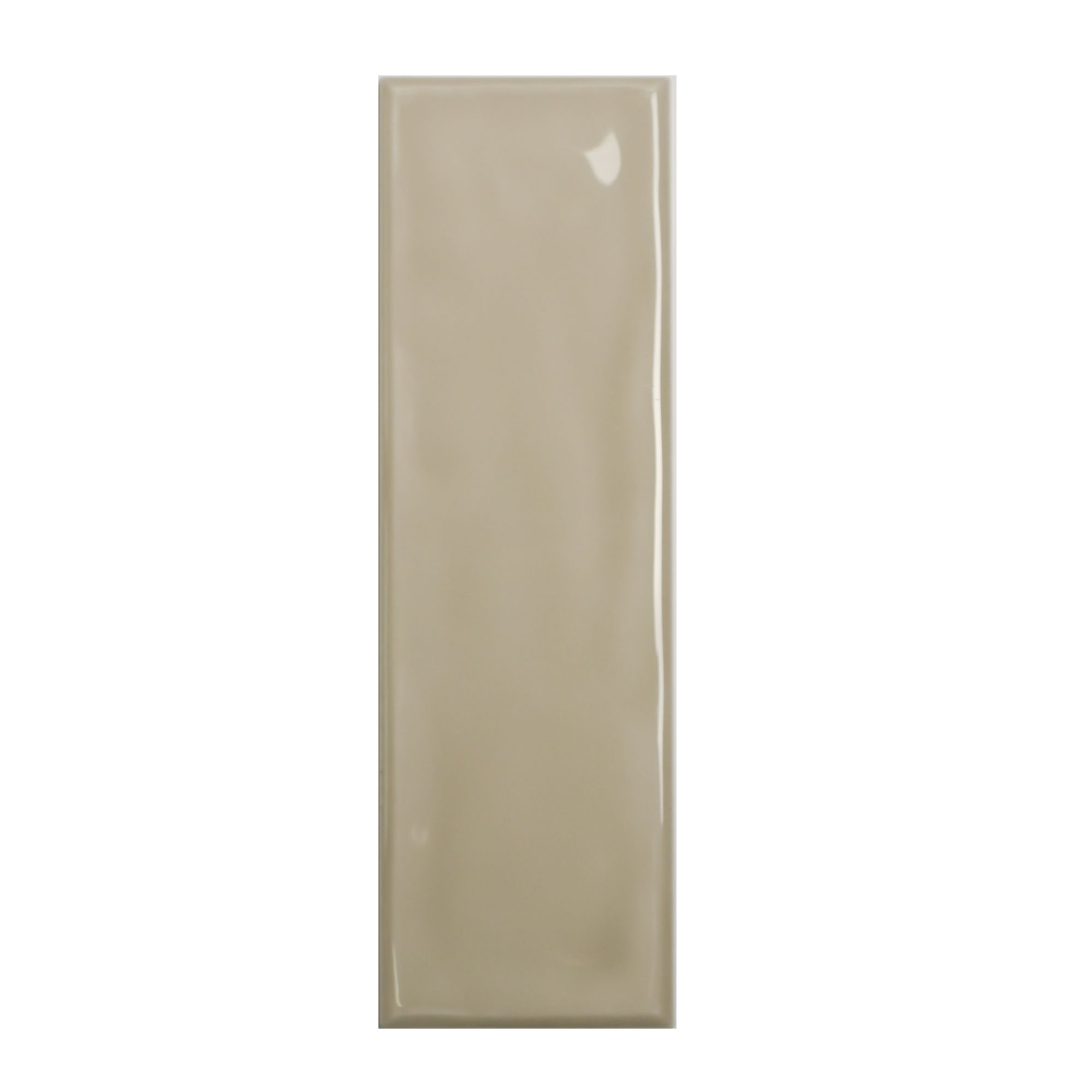 Laura Ashley Mason Twine Gloss Brick effect Textured Ceramic Indoor Wall Tile Sample