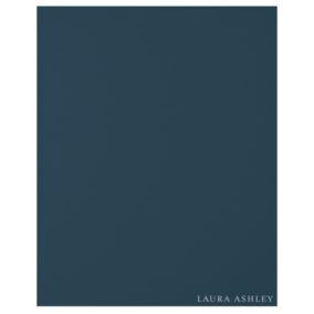 Laura Ashley Midnight Seaspray Glass Splashback, (H)750mm (W)600mm (T)6mm