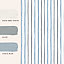 Laura Ashley Painterly Stripe Blue, Grey & White Kids Smooth Wallpaper