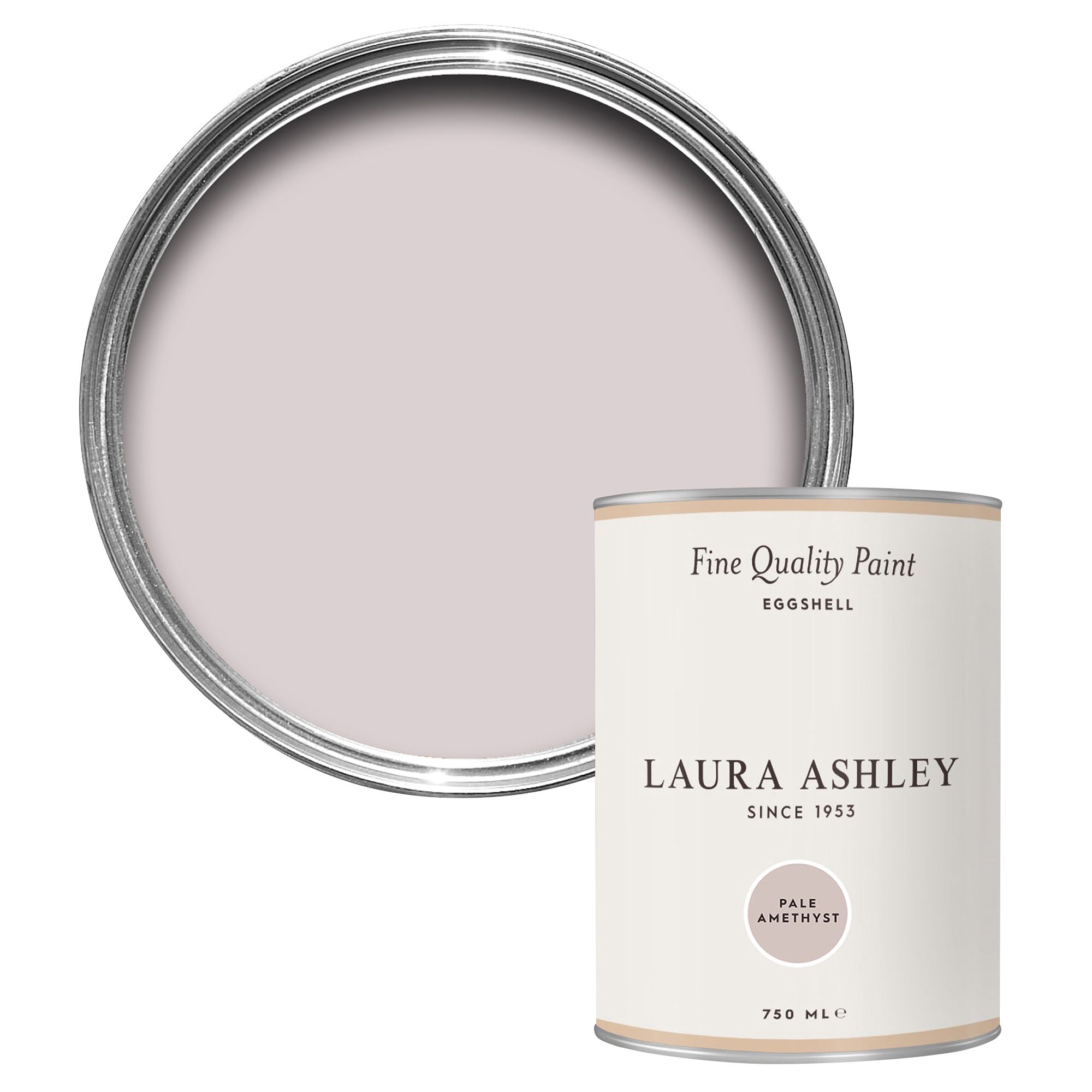 Laura Ashley Pale Amethyst Eggshell Emulsion paint, 750ml