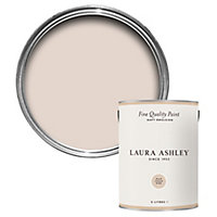 Laura Ashley Pale Chalk Pink Matt Emulsion paint, 5L