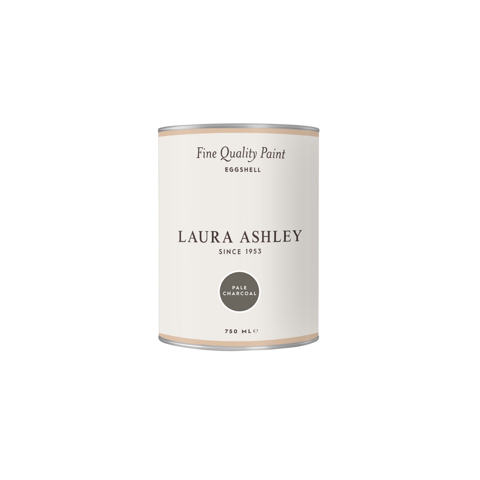 Laura Ashley Pale Charcoal Eggshell Emulsion paint, 750ml