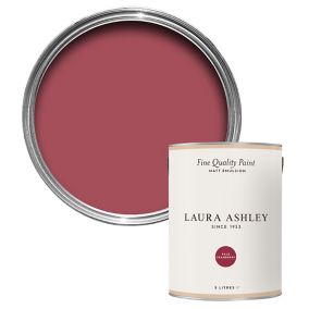 Laura Ashley Pale Cranberry Matt Emulsion paint, 5L