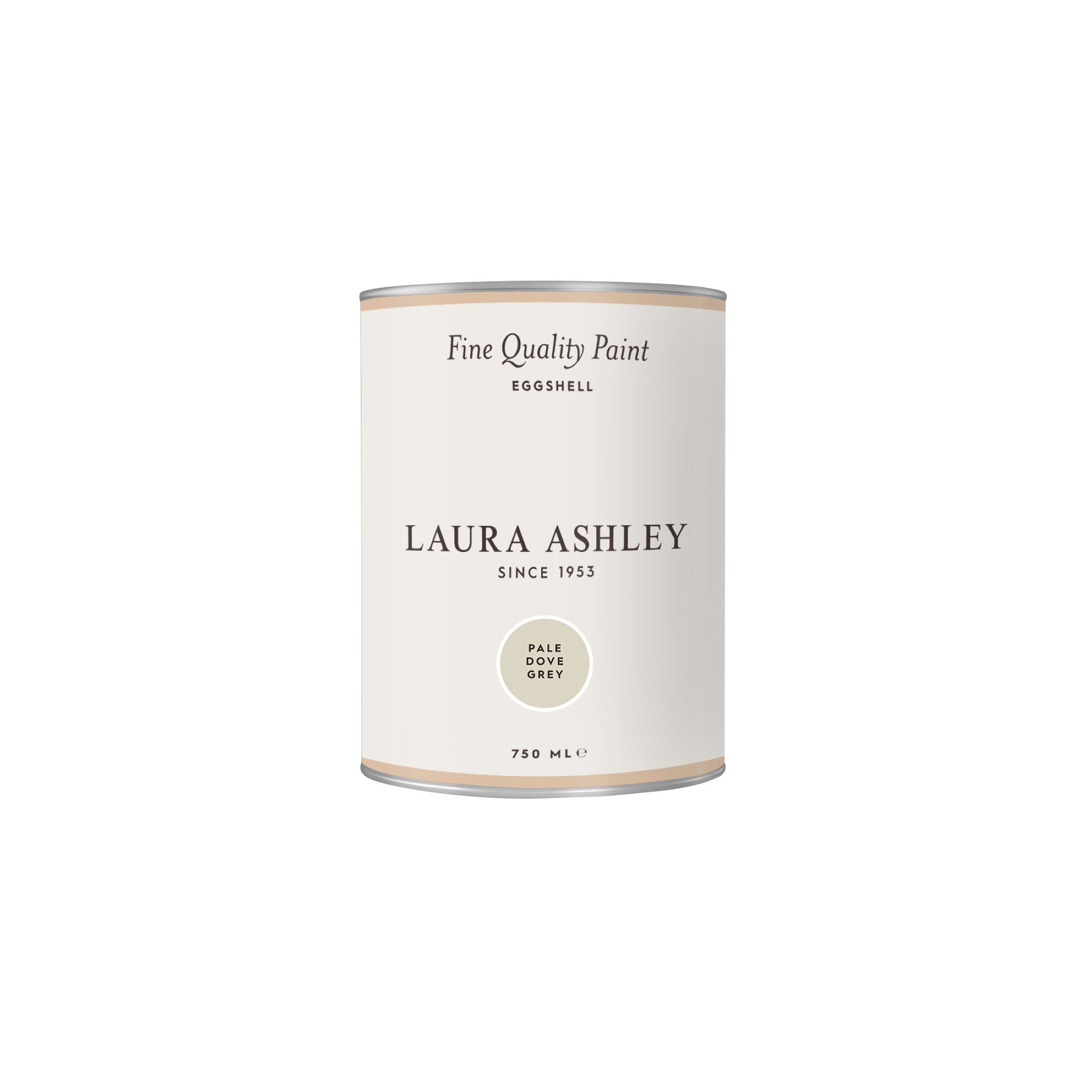 Laura Ashley Pale Dove Grey Eggshell Emulsion paint, 750ml