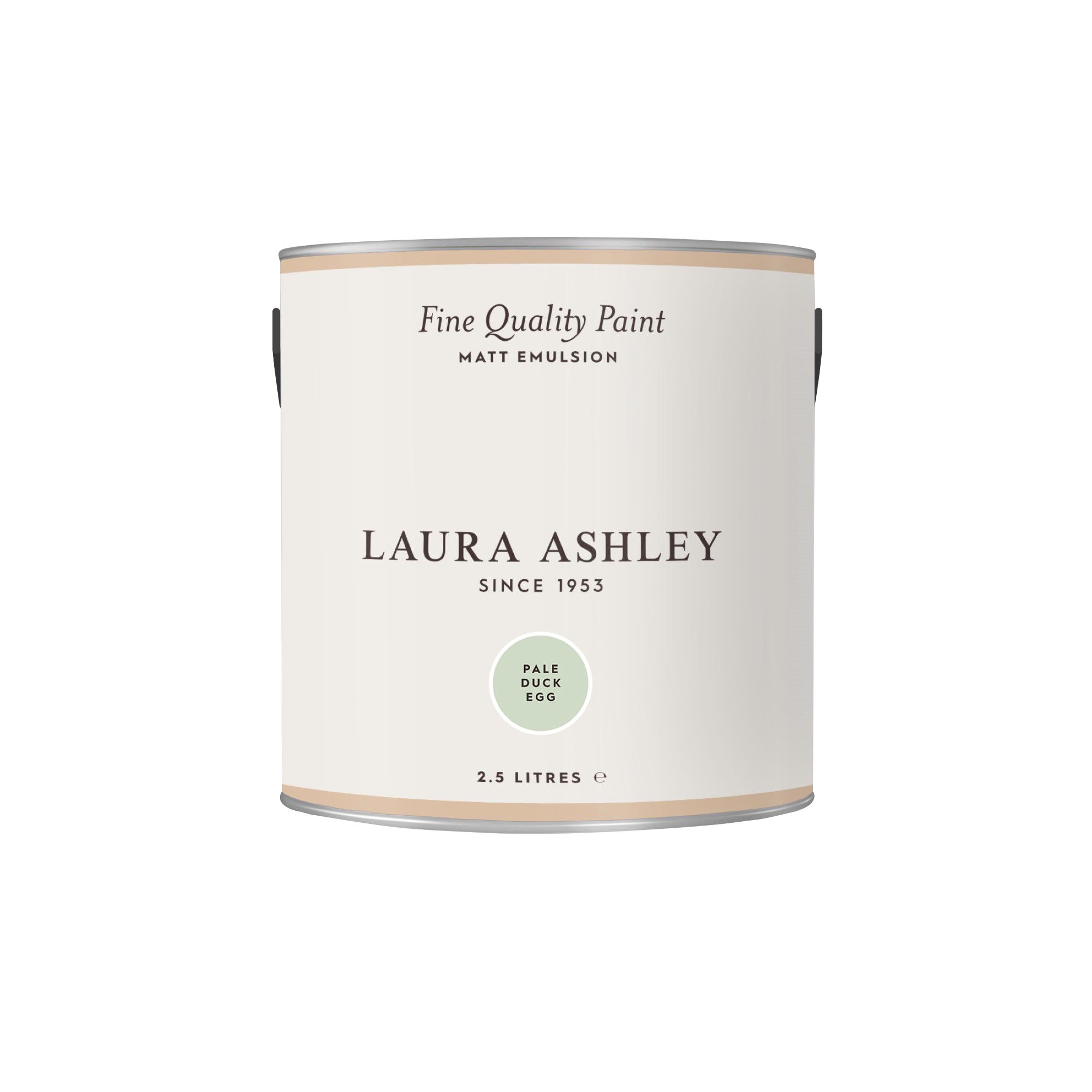 Laura Ashley Pale Duck Egg Matt Emulsion paint, 2.5L