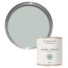 Laura Ashley Pale Grey Green Matt Emulsion paint, 100ml