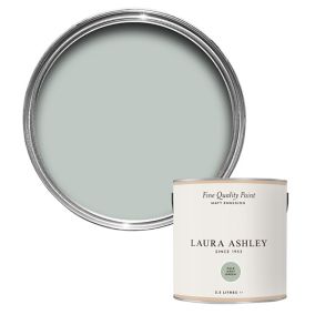 Laura Ashley Pale Grey Green Matt Emulsion paint, 2.5L