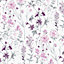Laura Ashley Pale iris Wild meadow Smooth Wallpaper
