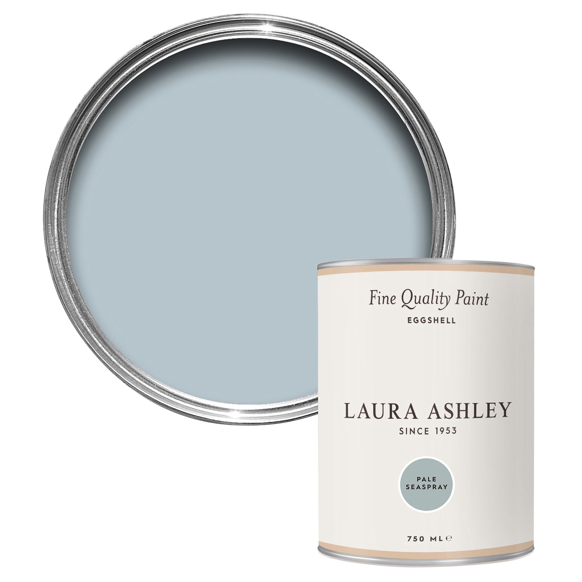 Laura Ashley Pale Seaspray Eggshell Emulsion paint, 750ml