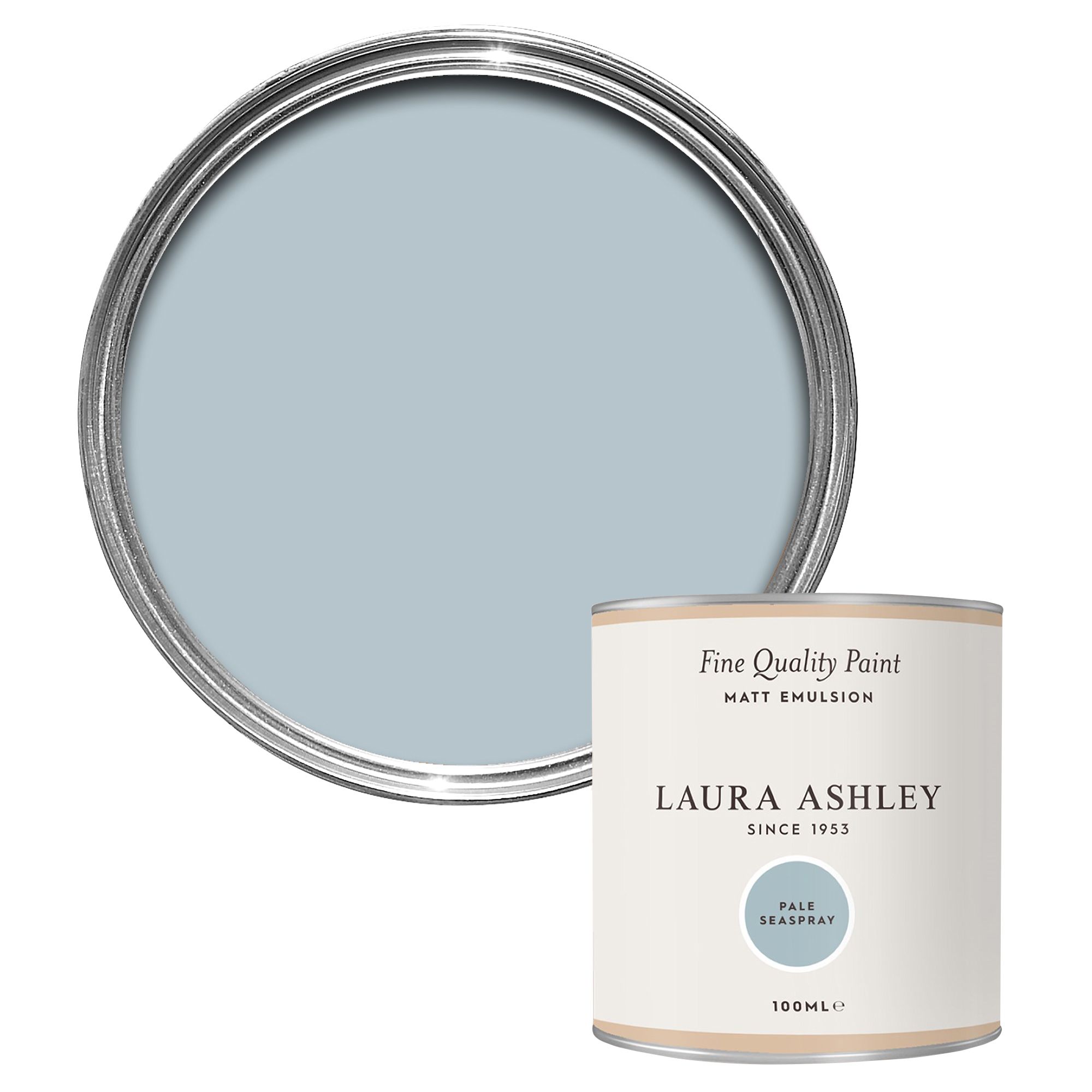 Laura Ashley Pale Seaspray Matt Emulsion paint, 100ml