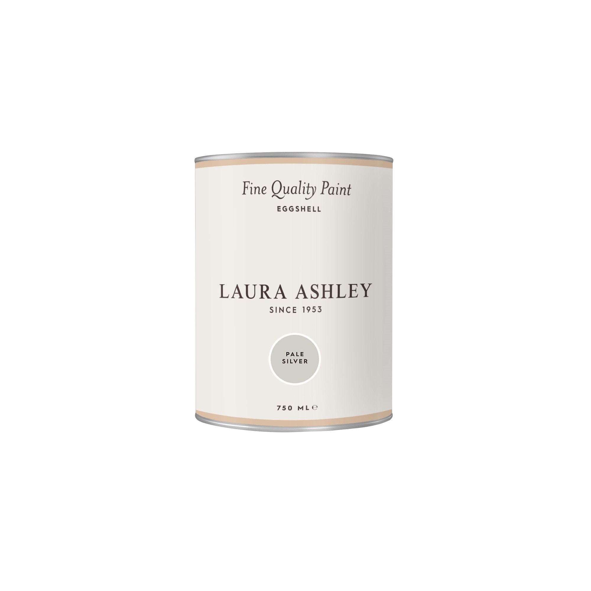 Laura Ashley Pale Silver Eggshell Emulsion paint, 750ml