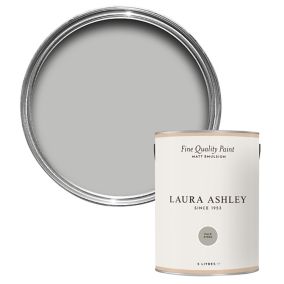 Laura Ashley Pale Steel Matt Emulsion paint, 5L