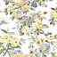 Laura Ashley Pembrey Yellow Floral Smooth Wallpaper Sample