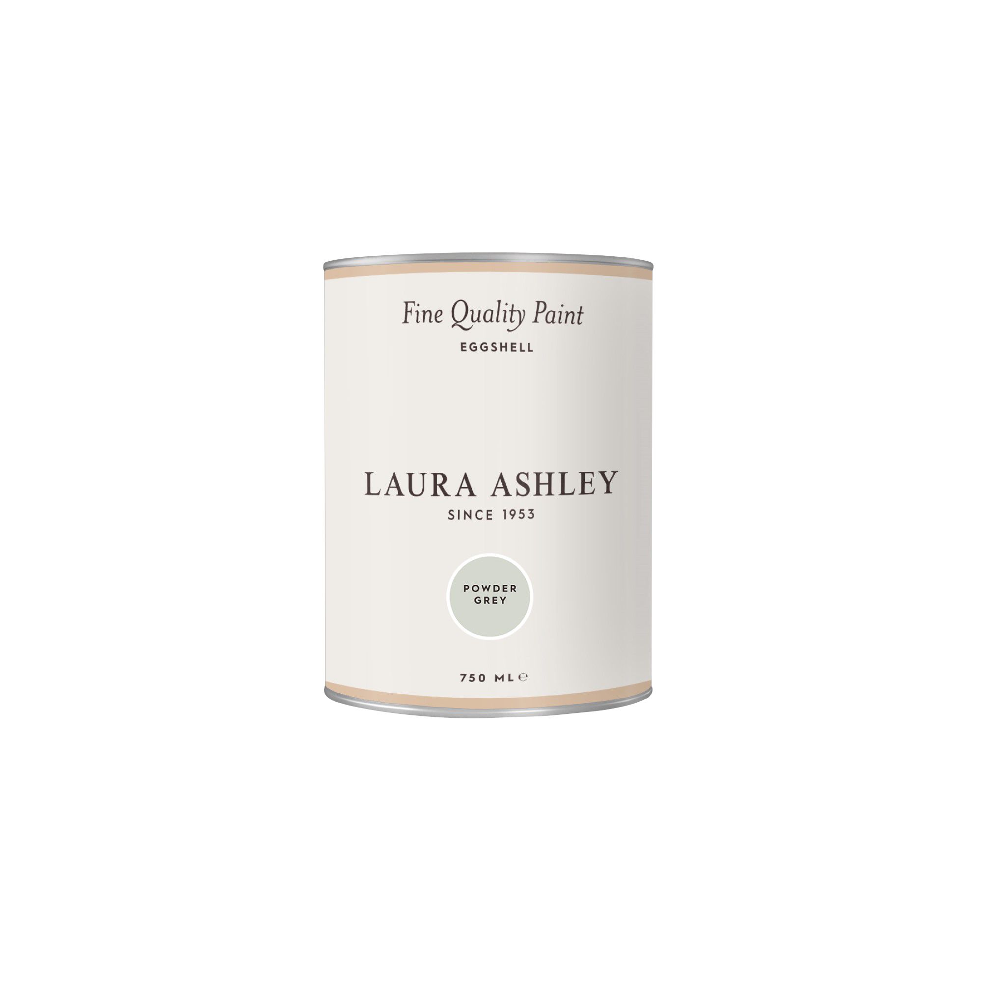 Laura Ashley Powder Grey Eggshell Emulsion paint, 750ml